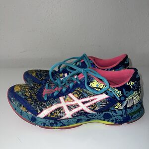 Asics Shoes Womens 8.5 Gel Noosa Tri 11‎ Running Sneakers Multicolor Lace T676N